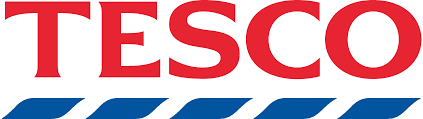 Tesco logo.